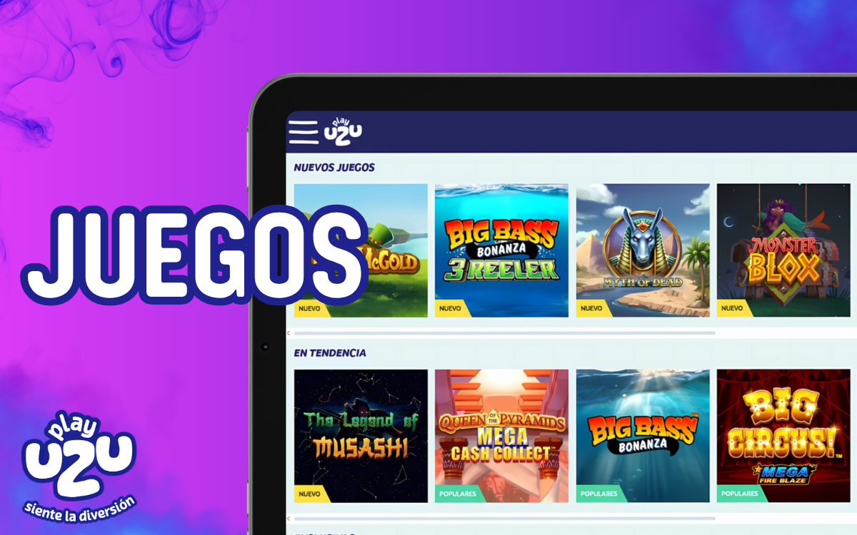 PlayUZU Juegos disponibles