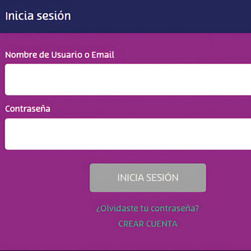 Instrucción Rellena el formulario de PlayUZU registro